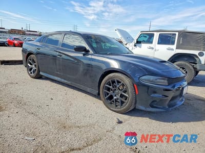 Czwarte zdjęcie samochodu z boku: 2019 DODGE CHARGER GT VIN:2C3CDXHG9KH526996 - miniatura