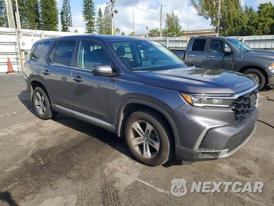 Czwarte zdjęcie samochodu z boku: 2023 HONDA PILOT EXL VIN:5FNYG1H49PB050614 - miniatura