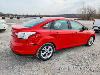 Trzecie zdjęcie samochodu z tyłu: 2014 FORD FOCUS SE VIN:1FADP3F27EL127895 - miniatura