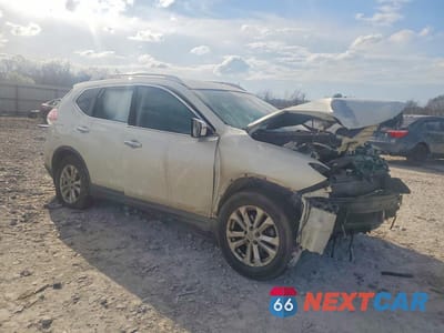 Czwarte zdjęcie samochodu z boku: 2016 NISSAN ROGUE SV VIN:KNMAT2MTXGP666652 - miniatura