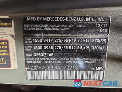 Zdjęcie 14 z 14 samochodu: 2013 MERCEDES-BENZ GL 450 4MATIC VIN:4JGDF7CE3DA172213 - miniatura