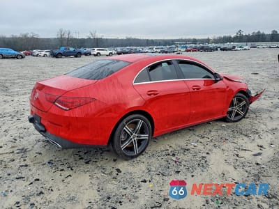 Trzecie zdjęcie samochodu z tyłu: 2020 MERCEDES-BENZ CLA 250 VIN:WDD5J4GB3LN060577 - miniatura