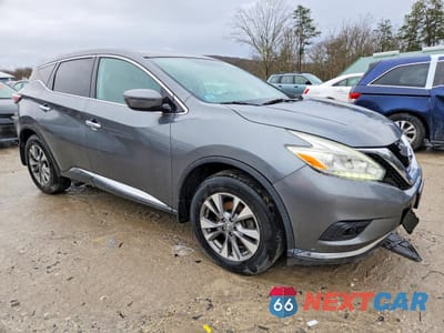 Czwarte zdjęcie samochodu z boku: 2016 NISSAN MURANO S VIN:5N1AZ2MH1GN158314 - miniatura