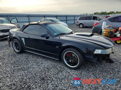 Czwarte zdjęcie samochodu z boku: 2001 FORD MUSTANG GT VIN:1FAFP45X11F126679 - miniatura