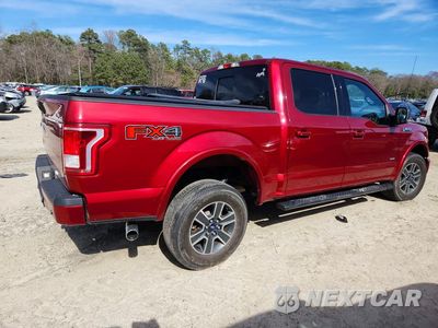Trzecie zdjęcie samochodu z tyłu: 2016 FORD F150 SUPERCREW VIN:1FTEW1EG2GFD36059 - miniatura