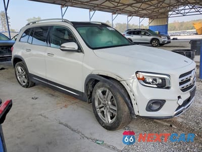 Czwarte zdjęcie samochodu z boku: 2021 MERCEDES-BENZ GLB 250 4MATIC VIN:W1N4M4HB9MW137310 - miniatura