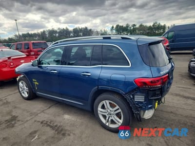 Drugie zdjęcie samochodu z przodu: 2022 MERCEDES-BENZ GLB 250 4MATIC VIN:W1N4M4HB4NW182060 - miniatura