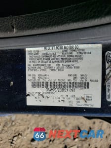 Zdjęcie 12 z 12 samochodu: 2008 FORD FUSION SE VIN:3FAHP07Z08R211297 - miniatura