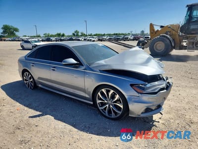 Czwarte zdjęcie samochodu z boku: 2014 AUDI A6 PRESTIGE VIN:WAUHMAFC4EN046744 - miniatura