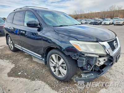 Czwarte zdjęcie samochodu z boku: 2015 NISSAN PATHFINDER S VIN:5N1AR2MM1FC640952 - miniatura