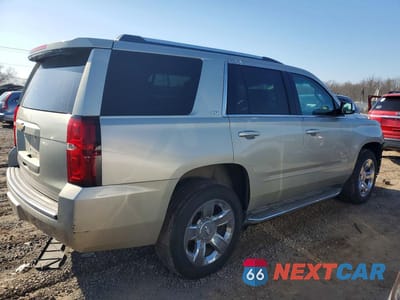 Trzecie zdjęcie samochodu z tyłu: 2015 CHEVROLET TAHOE K1500 LTZ VIN:1GNSKCKC4FR202167 - miniatura