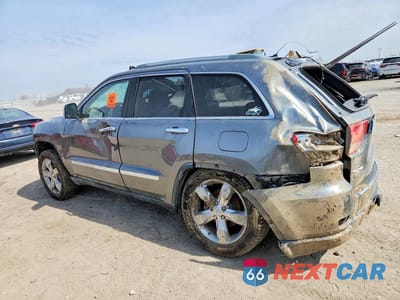 Drugie zdjęcie samochodu z przodu: 2012 JEEP GRAND CHEROKEE OVERLAND VIN:1C4RJFCG1CC199823 - miniatura