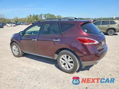 Drugie zdjęcie samochodu z przodu: 2014 NISSAN MURANO SL VIN:JN8AZ1MU8EW405447 - miniatura