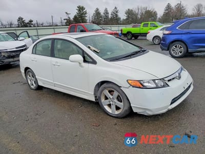 Czwarte zdjęcie samochodu z boku: 2008 HONDA CIVIC EXL VIN:2HGFA15908H516260 - miniatura