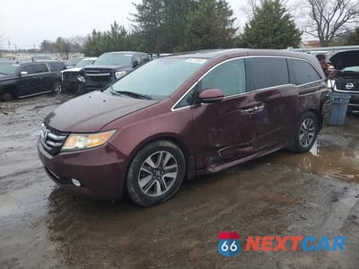 2014 HONDA ODYSSEY EX 5FNRL5H91EB017235 - główne zdjęcie licytacji z USA - miniatura