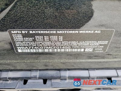 Zdjęcie 13 z 13 samochodu: 2021 BMW 740 XI VIN:WBA7T4C07MCF01450 - miniatura