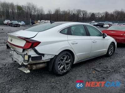 Trzecie zdjęcie samochodu z tyłu: 2020 HYUNDAI SONATA SEL VIN:5NPEF4JA2LH057388 - miniatura