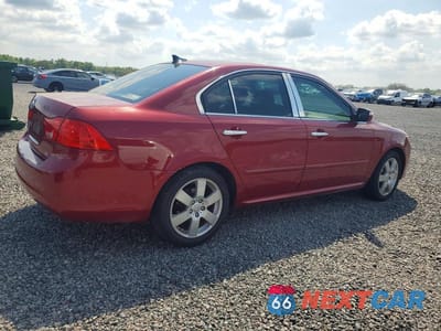 Trzecie zdjęcie samochodu z tyłu: 2010 KIA OPTIMA EX VIN:KNAGH4A80A5414951 - miniatura