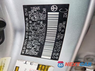 Zdjęcie 13 z 13 samochodu: 2014 TOYOTA PRIUS V FIVE VIN:JTDZN3EU6E3335940 - miniatura