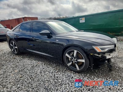 Czwarte zdjęcie samochodu z boku: 2021 AUDI A6 PREMIUM PLUS VIN:WAUL2AF25MN045429 - miniatura