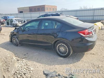 Drugie zdjęcie samochodu z przodu: 2013 HONDA CIVIC LX VIN:19XFB2F52DE242465 - miniatura