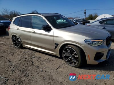Czwarte zdjęcie samochodu z boku: 2020 BMW X3 M COMPETITION VIN:5YMTS0C02LLT09868 - miniatura