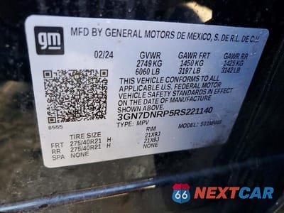 Zdjęcie 13 z 13 samochodu: 2024 CHEVROLET EQUINOX RS VIN:3GN7DNRP5RS221140 - miniatura
