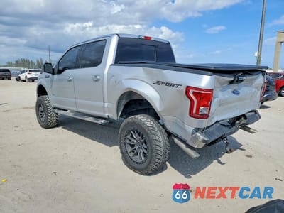 Drugie zdjęcie samochodu z przodu: 2017 FORD F150 SUPERCREW VIN:1FTEW1CPXHFB06032 - miniatura