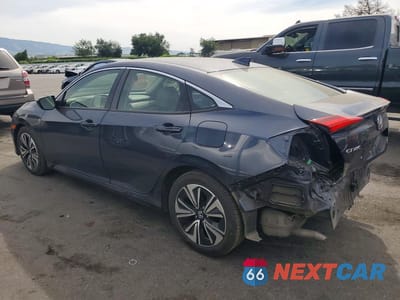 Drugie zdjęcie samochodu z przodu: 2018 HONDA CIVIC EX VIN:JHMFC1F81JX036355 - miniatura