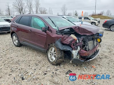 Czwarte zdjęcie samochodu z boku: 2017 FORD EDGE SEL VIN:2FMPK4J8XHBB10211 - miniatura