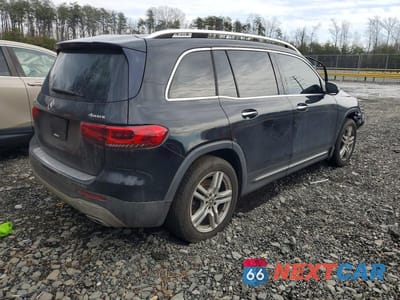 Trzecie zdjęcie samochodu z tyłu: 2021 MERCEDES-BENZ GLB 250 4MATIC VIN:W1N4M4HB2MW112717 - miniatura