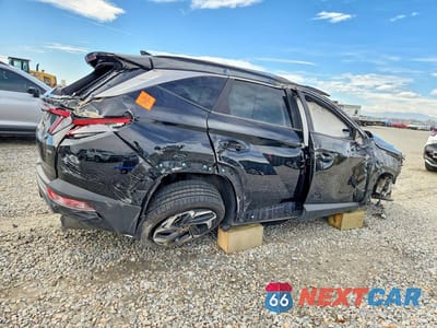 Trzecie zdjęcie samochodu z tyłu: 2022 HYUNDAI TUCSON SEL VIN:5NMJFCAE3NH034908 - miniatura