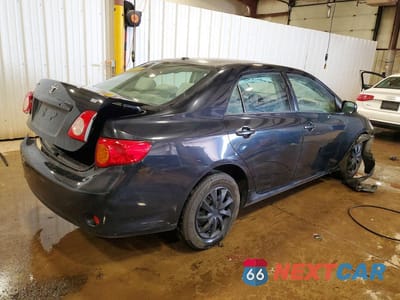 Trzecie zdjęcie samochodu z tyłu: 2009 TOYOTA COROLLA LE VIN:JTDBL40E79J005190 - miniatura