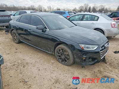 Czwarte zdjęcie samochodu z boku: 2021 AUDI A4 PREMIUM 40 VIN:WAUABAF41MN007138 - miniatura