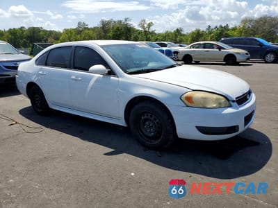 Czwarte zdjęcie samochodu z boku: 2012 CHEVROLET IMPALA POLICE VIN:2G1WD5E36C1296156 - miniatura