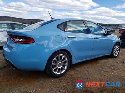 Trzecie zdjęcie samochodu z tyłu: 2013 DODGE DART LIMITED VIN:1C3CDFCH3DD200881 - miniatura