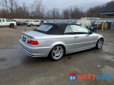 Trzecie zdjęcie samochodu z tyłu: 2002 BMW 330 CI VIN:WBABS53462JU94616 - miniatura