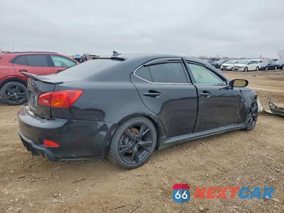 Trzecie zdjęcie samochodu z tyłu: 2010 LEXUS IS 350 BASE VIN:JTHBE5C2XA5025155 - miniatura