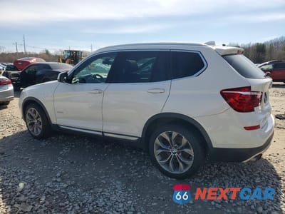 Drugie zdjęcie samochodu z przodu: 2016 BMW X3 XDRIVE28I VIN:5UXWX9C56G0D64467 - miniatura