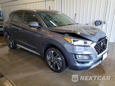 Czwarte zdjęcie samochodu z boku: 2019 HYUNDAI TUCSON SPORT VIN:KM8J3CAL1KU081913 - miniatura