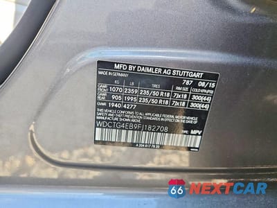 Zdjęcie 13 z 13 samochodu: 2015 MERCEDES-BENZ GLA 250 VIN:WDCTG4EB9FJ182708 - miniatura