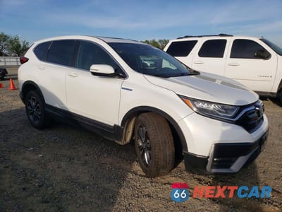 Czwarte zdjęcie samochodu z boku: 2021 HONDA CR-V EX VIN:7FART6H51ME009772 - miniatura