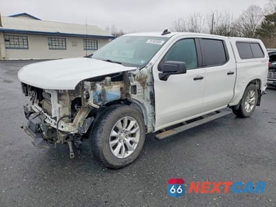 2022 CHEVROLET SILVERADO K1500 CUSTOM 3GCPDBEK7NG500409 - główne zdjęcie licytacji z USA - miniatura