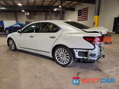 Drugie zdjęcie samochodu z przodu: 2017 LEXUS LS 460 BASE VIN:JTHCL5EF6H5028610 - miniatura
