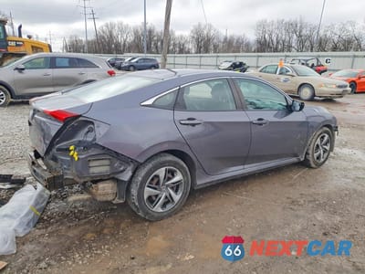 Trzecie zdjęcie samochodu z tyłu: 2019 HONDA CIVIC VIN:2HGFC2E68KH517833 - miniatura