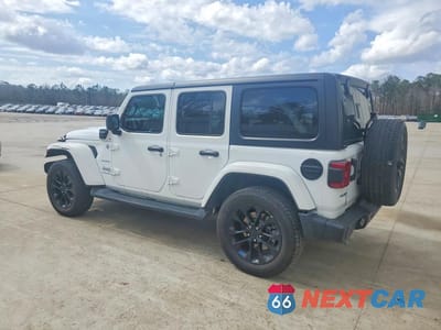 Drugie zdjęcie samochodu z przodu: 2023 JEEP WRANGLER SAHARA 4XE VIN:1C4JJXP68PW599516 - miniatura