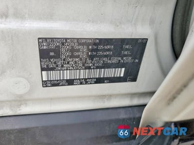 Zdjęcie 12 z 12 samochodu: 2022 TOYOTA RAV4 HYBRID SE VIN:JTM16RFV4NJ015628 - miniatura