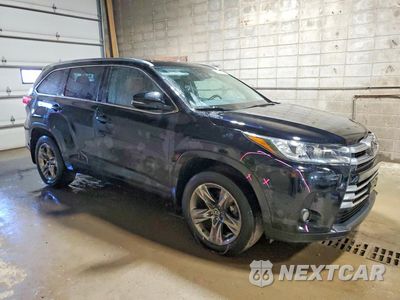 Czwarte zdjęcie samochodu z boku: 2018 TOYOTA HIGHLANDER LIMITED PLATINUM VIN:5TDDZRFHXJS883242 - miniatura