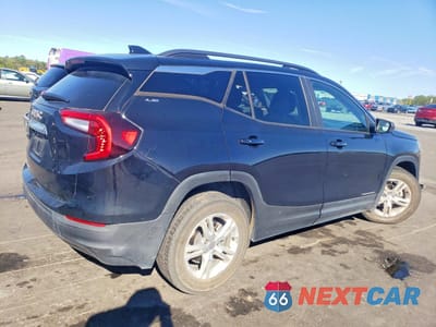Trzecie zdjęcie samochodu z tyłu: 2022 GMC TERRAIN SLE VIN:3GKALMEV4NL153180 - miniatura