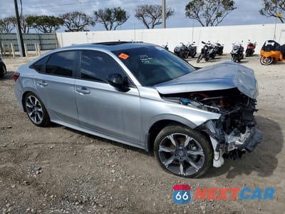 Czwarte zdjęcie samochodu z boku: 2025 HONDA CIVIC SPORT VIN:2HGFE4F87SH317841 - miniatura